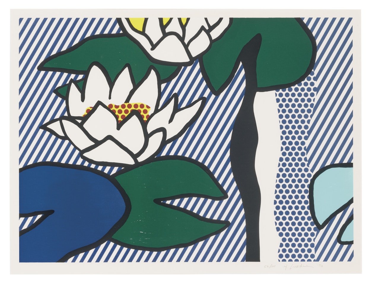 Les Nymphéas by Roy Lichtenstein