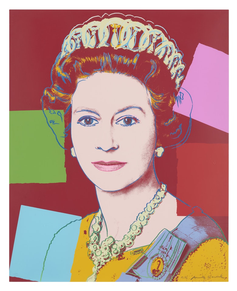 Queen Elizabeth II, from: Reigning Queens (Royal Edition) by Andy Warhol