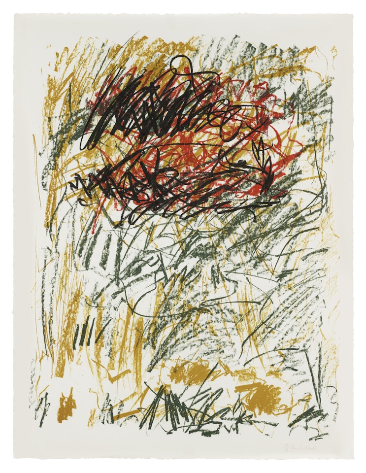 Flower III, from: Bedford Series by Joan Mitchell