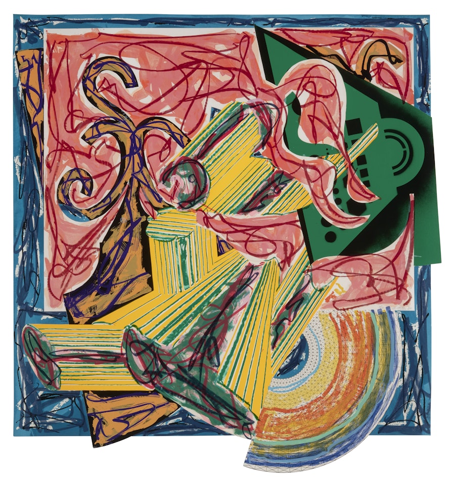 The Butcher Came and Slew the Ox, from: Had Gadya by Frank Stella