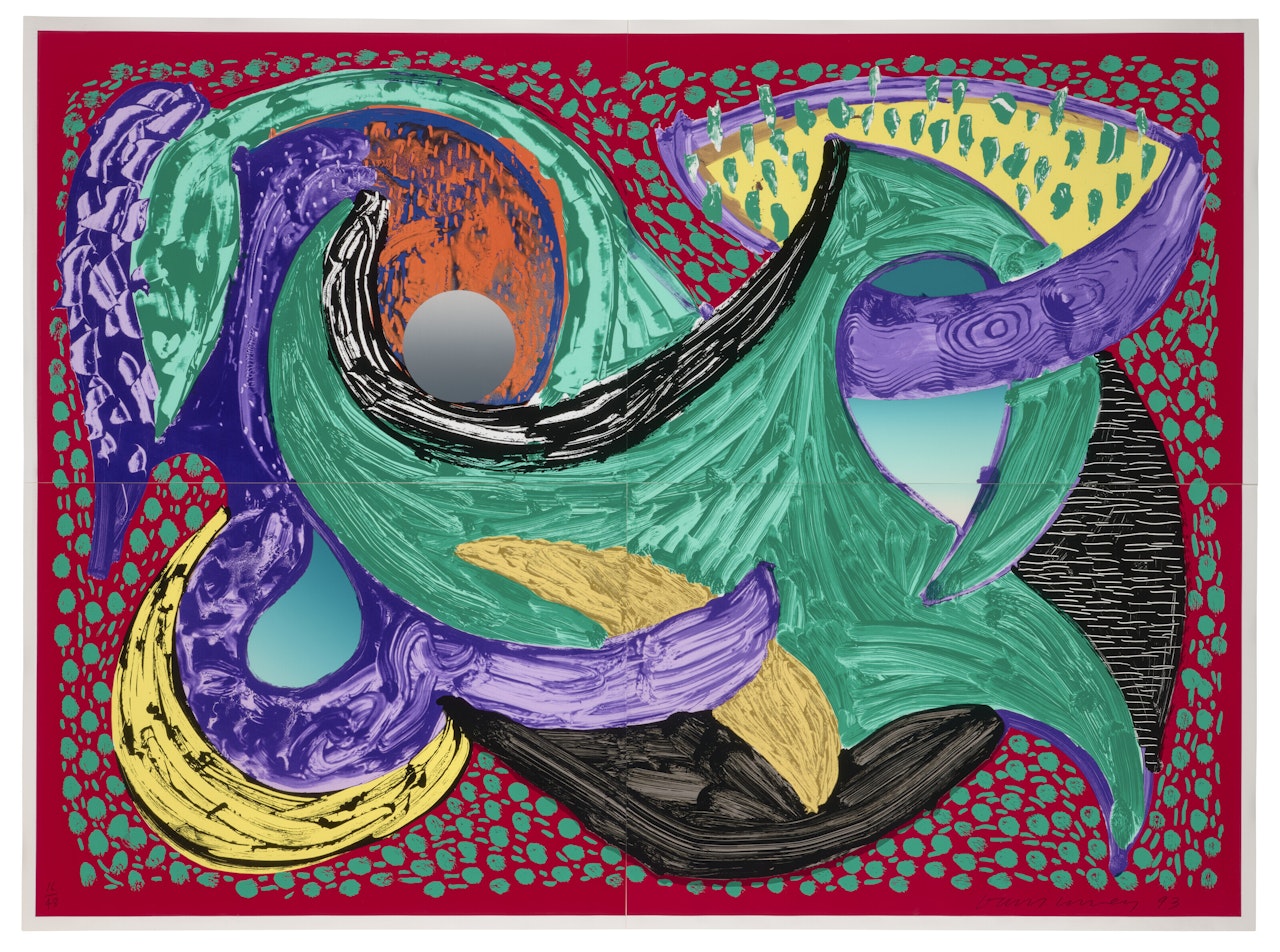 Going Round, from: Some More New Prints by David Hockney