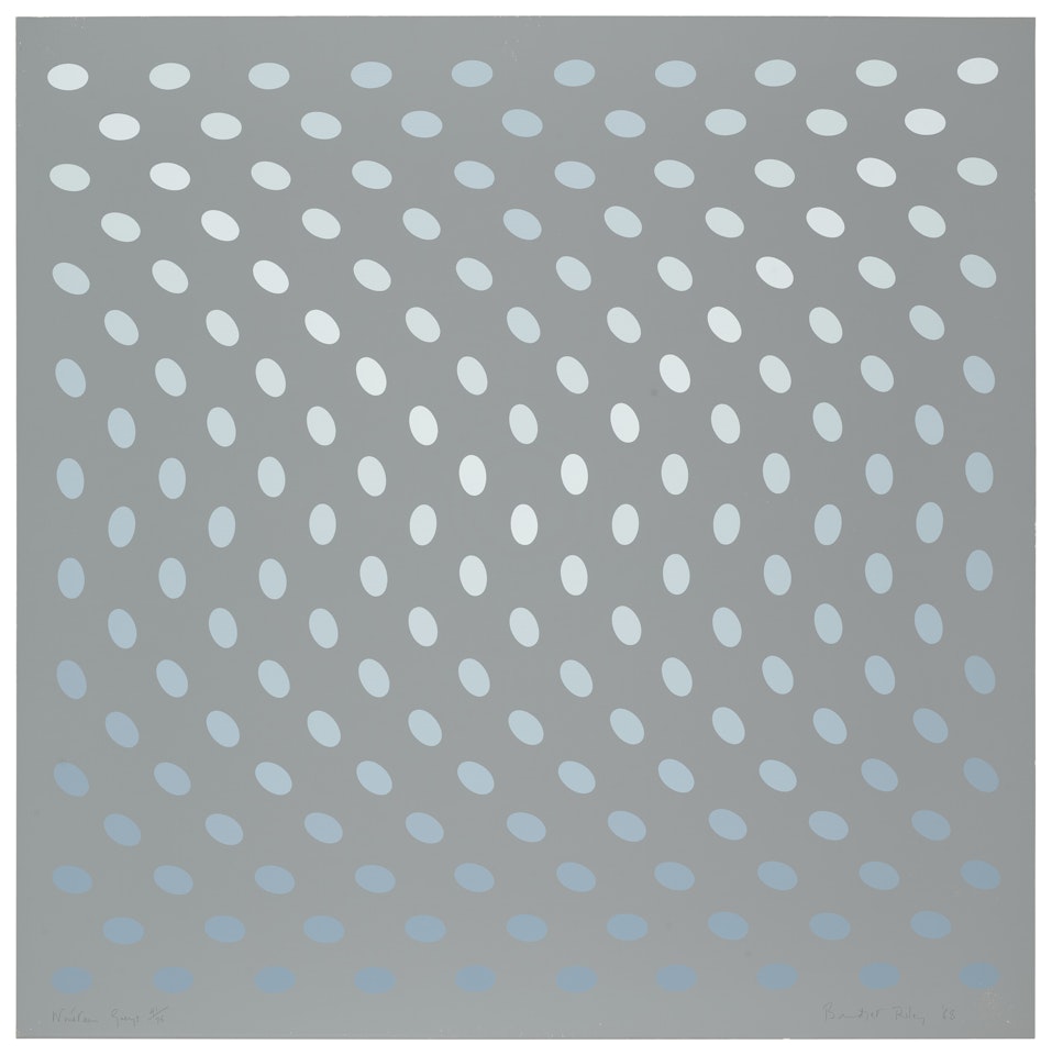 Untitled (A), from: Nineteen Greys by Bridget Riley
