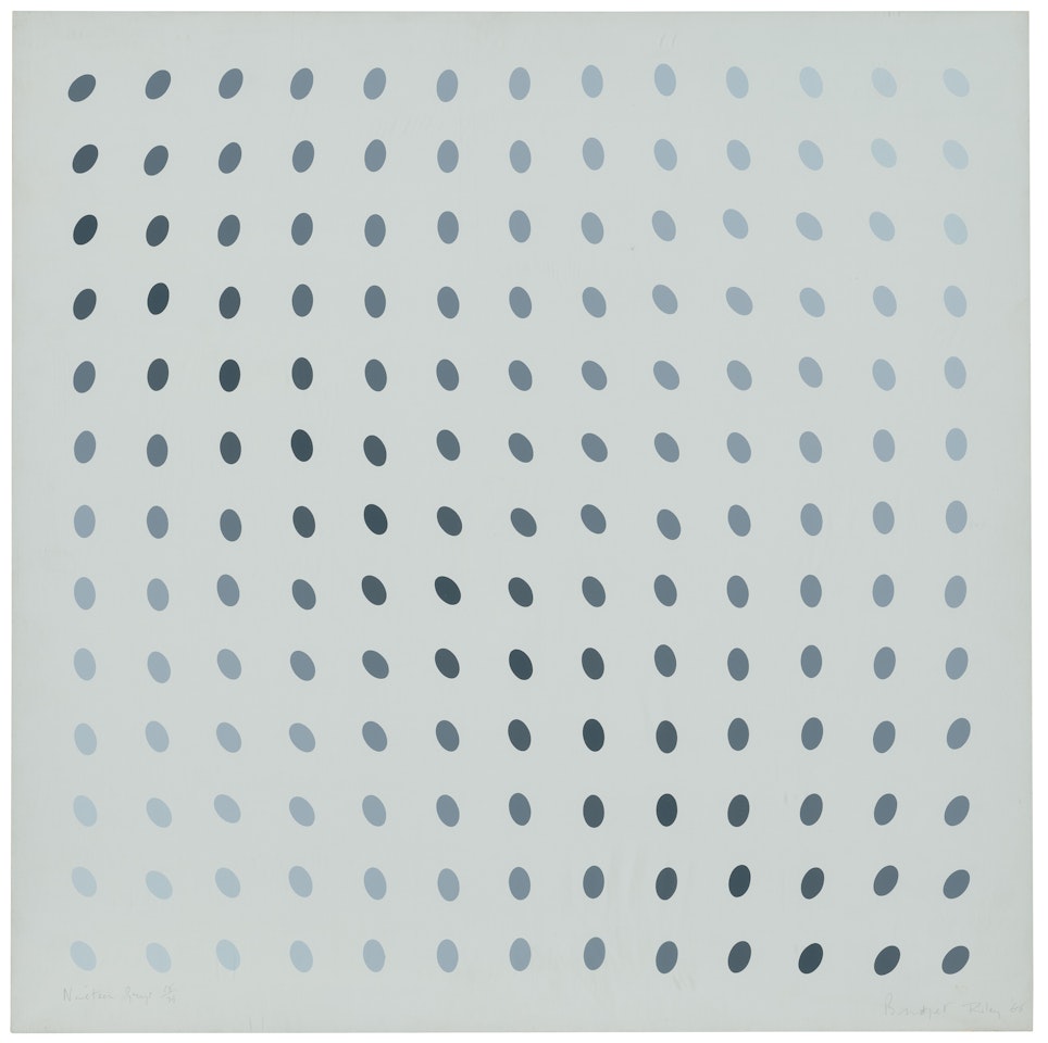 Untitled (B), from: Nineteen Greys by Bridget Riley