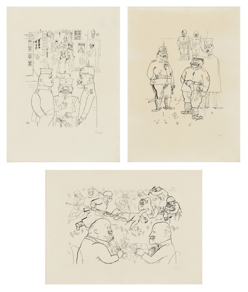 Gott mit Uns (God for Us) by George Grosz