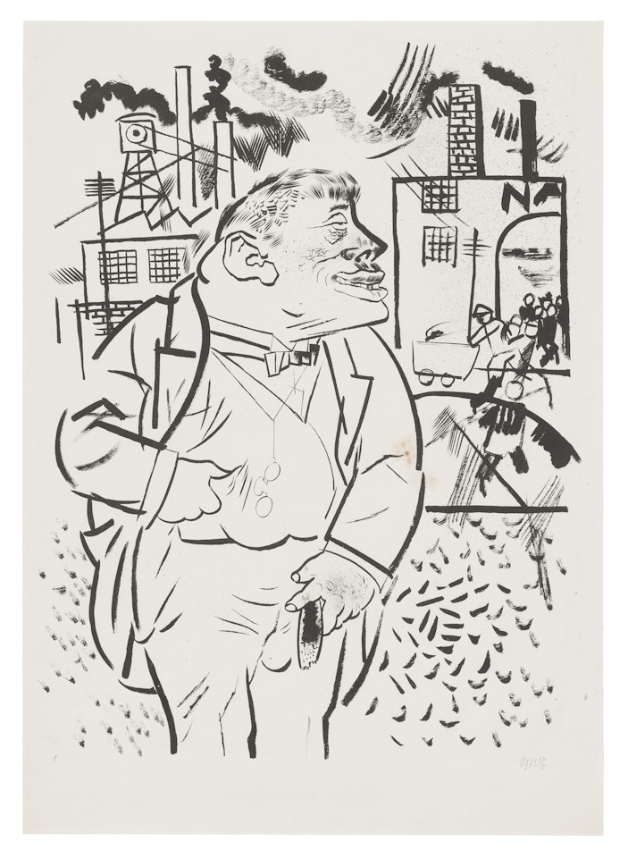 Die Räuber (The Robbers) by George Grosz