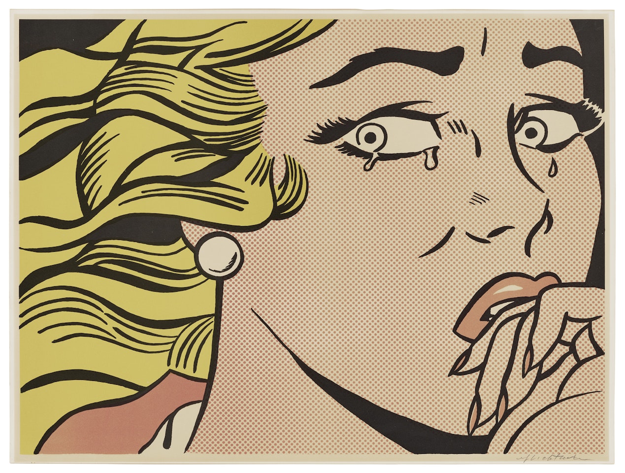 Crying Girl by Roy Lichtenstein