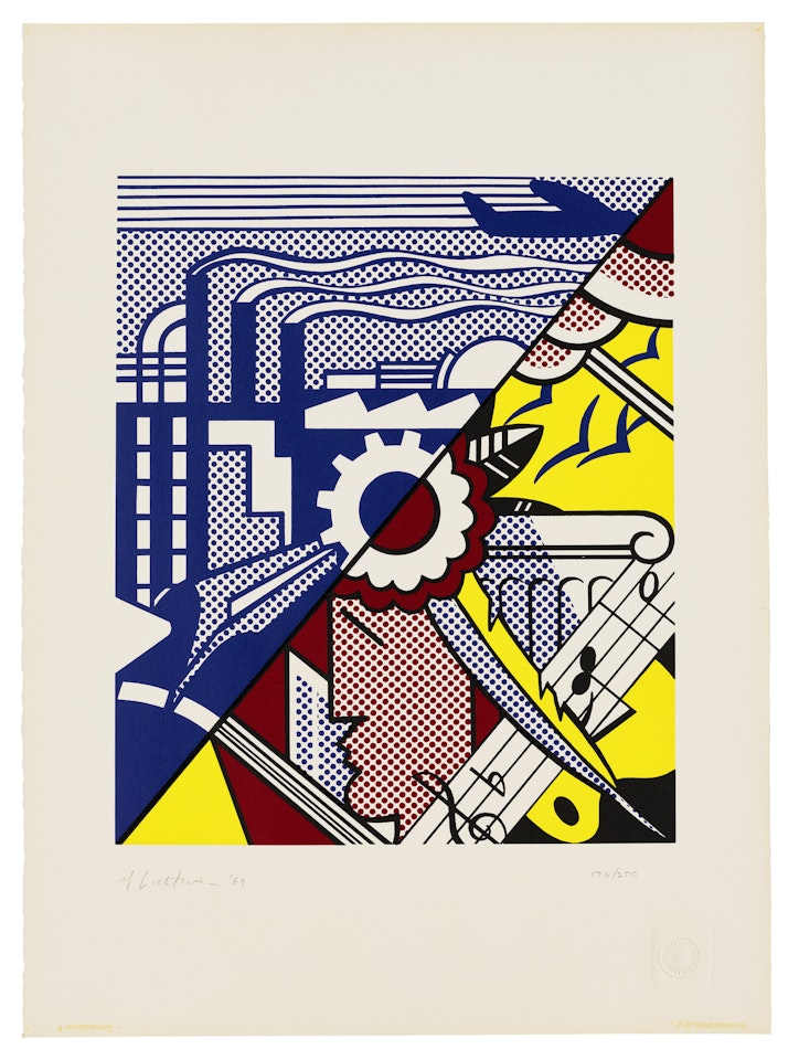 Industry and the Arts (II) by Roy Lichtenstein