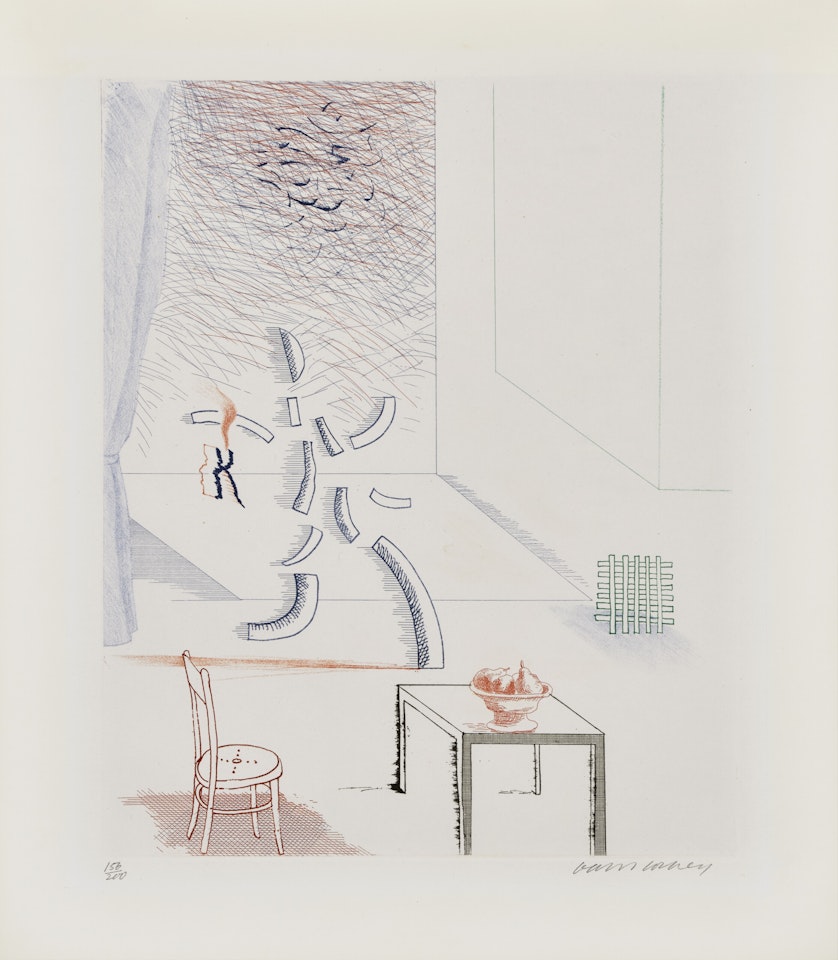 Tick it, Tock it, Turn it True, from: The Blue Guitar by David Hockney