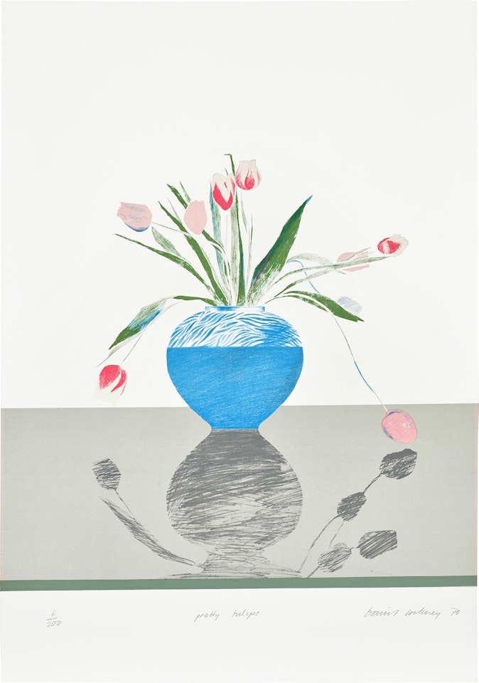 Pretty Tulips (S.A.C. 115) by David Hockney