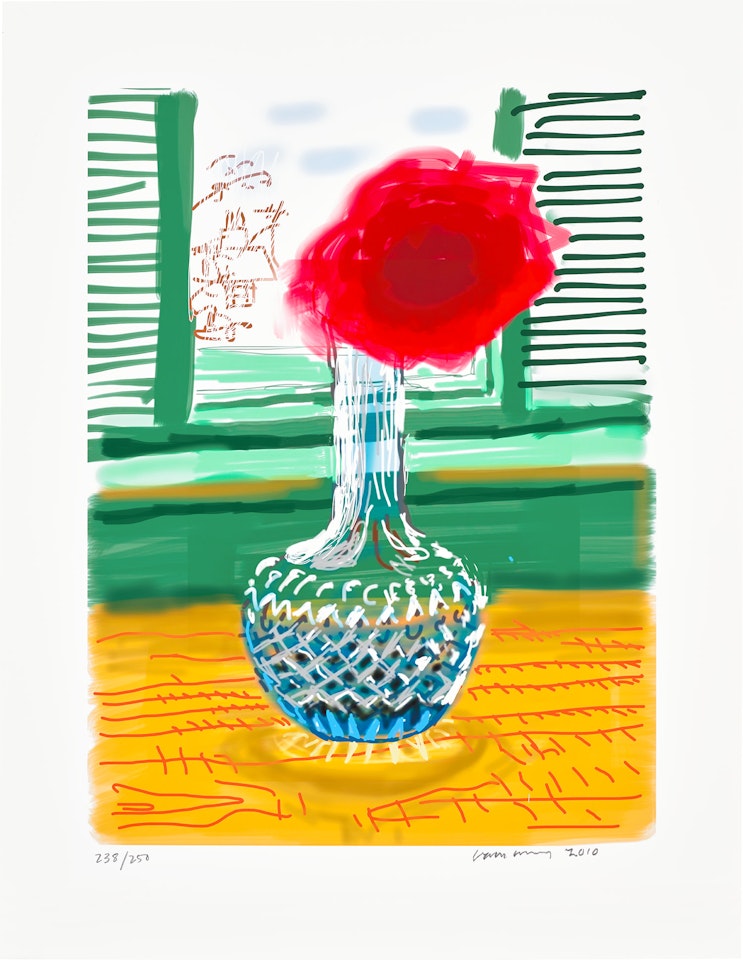 My Window: No. 281, 23rd July 2010 by David Hockney
