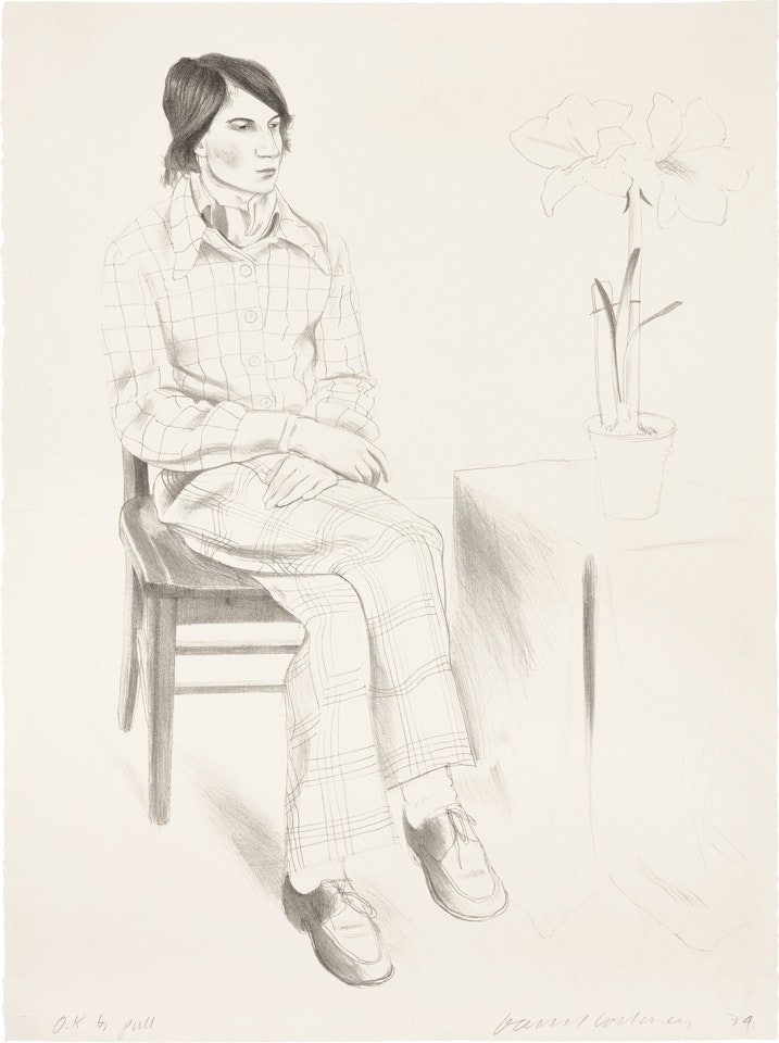 Yves-Marie (S.A.C. 159, M.C.A.T. 156) by David Hockney