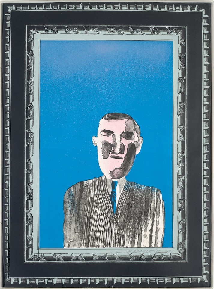 Picture of a Portrait in a Silver Frame, from A Hollywood Collection (E.A. 453, S.A.C. 43, M.C.A.T. 43) by David Hockney