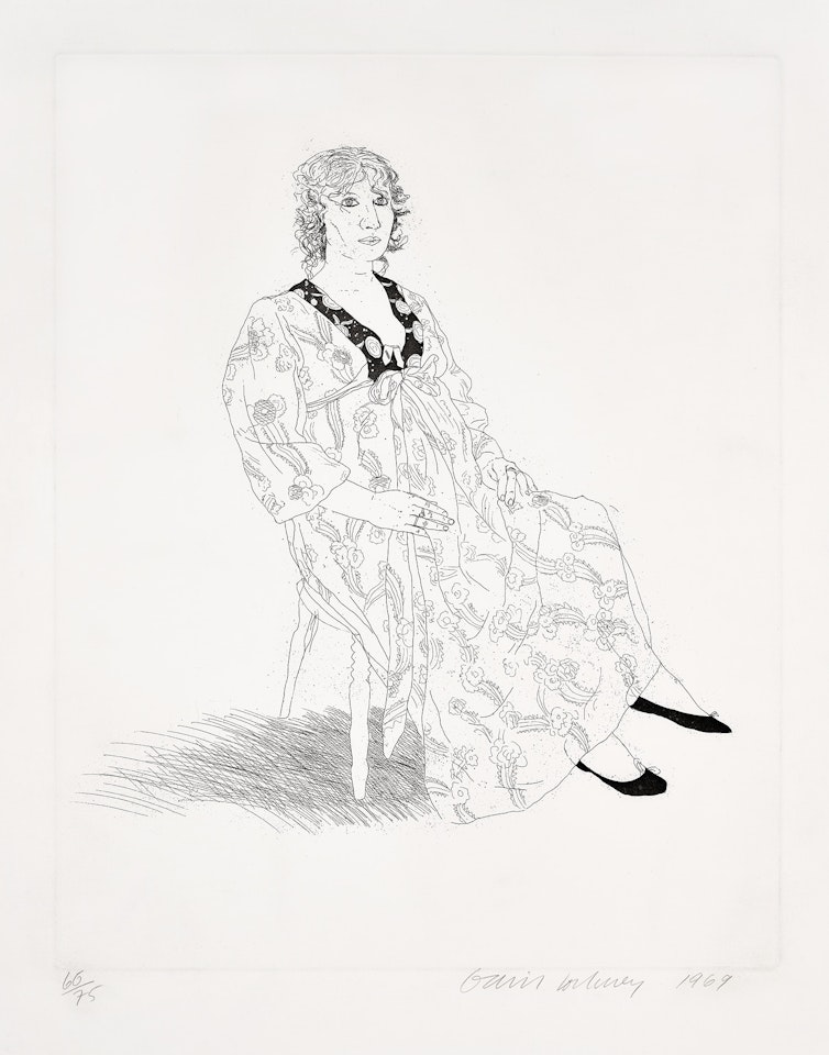 Celia (S.A.C. 109, M.C.A.T. 106) by David Hockney