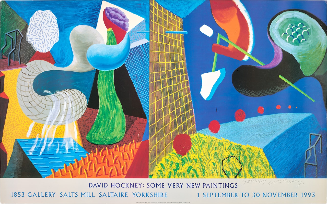 David Hockney: Some Very New Paintings (B. 198) by David Hockney