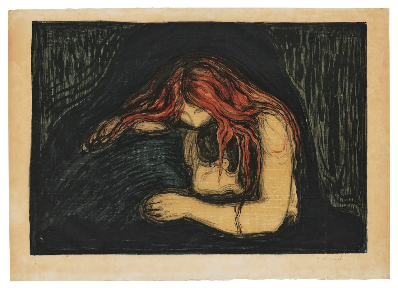 Vampyr II by Edvard Munch