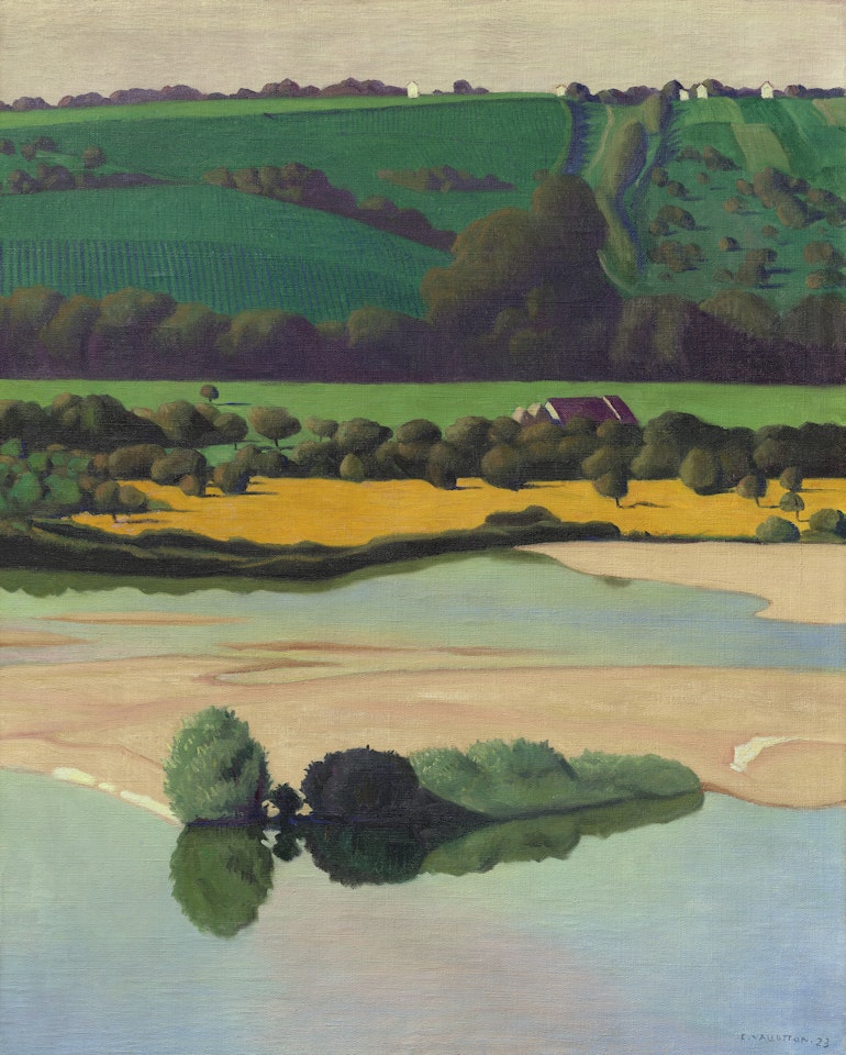 Un soir sur la Loire by Félix Vallotton