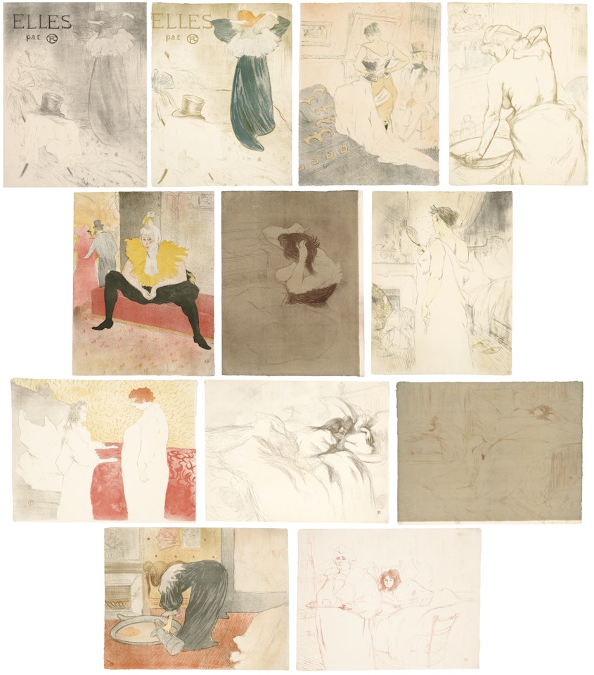 Elles by Henri de Toulouse-Lautrec
