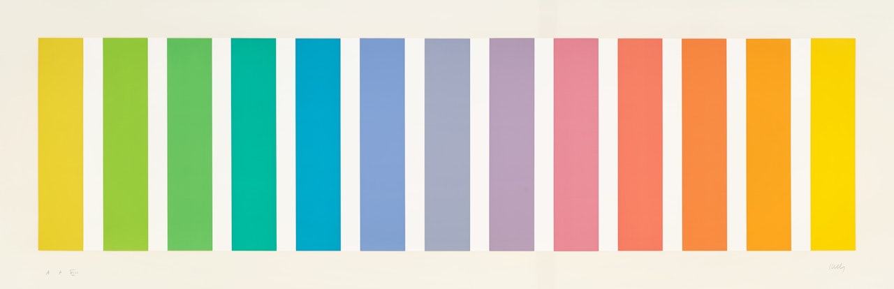 Spectrum (G. 465, A. 90) by Ellsworth Kelly