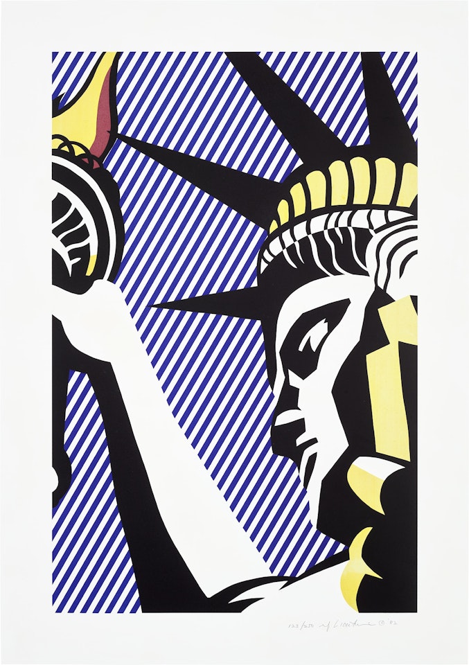 I Love Liberty (C. 192) by Roy Lichtenstein