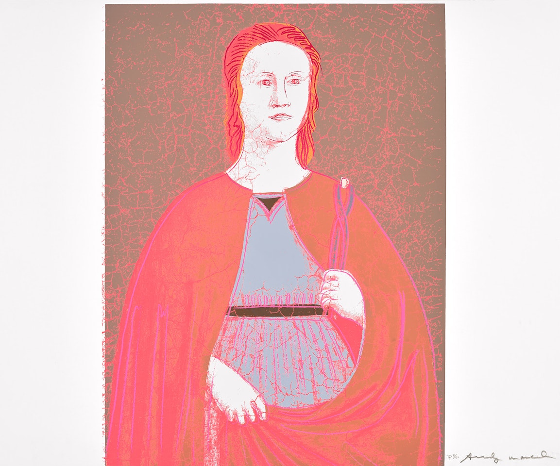 Saint Apollonia (F. & S. 330-333) by Andy Warhol