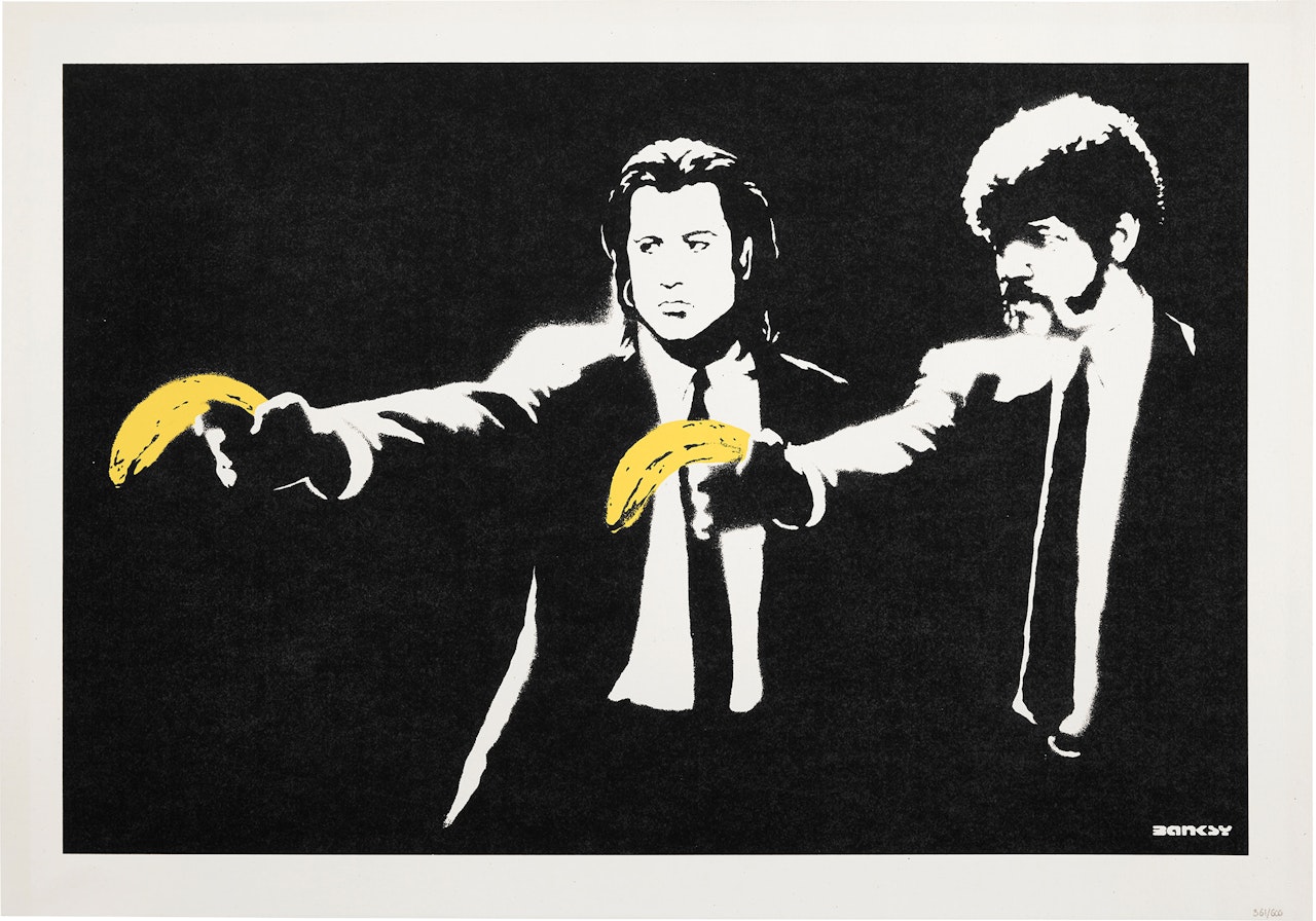 Pulp Fiction by Banksy