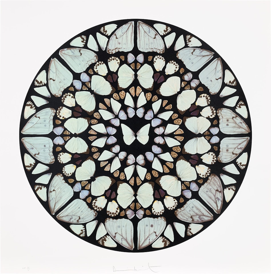Benedictus Dominus, from Psalm Prints by Damien Hirst