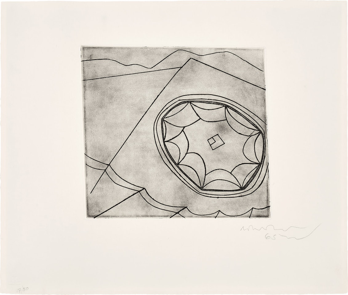 Olympic Fragment (L. 11) by Ben Nicholson, O.M.