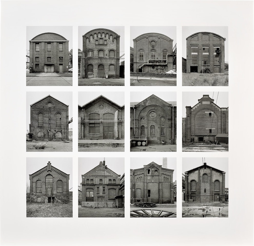 Industriehallen (Industrial Facades) by Bernd & Hilla Becher