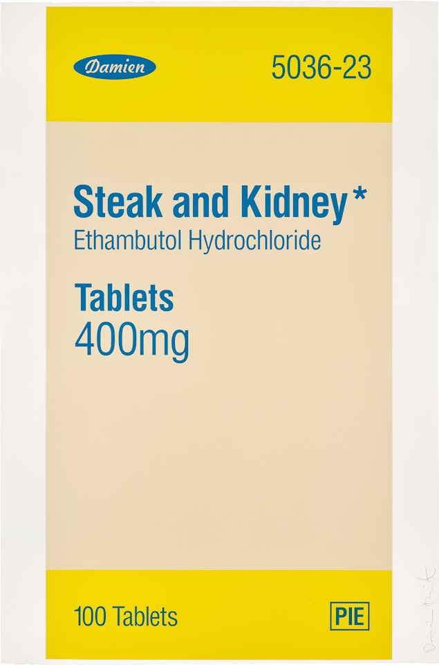 Steak and Kidney, from The Last Supper by Damien Hirst