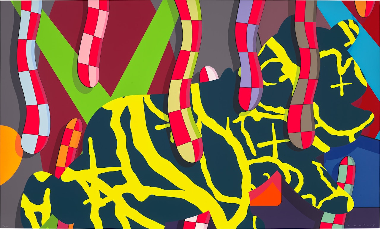 FAR FAR DOWN by Kaws