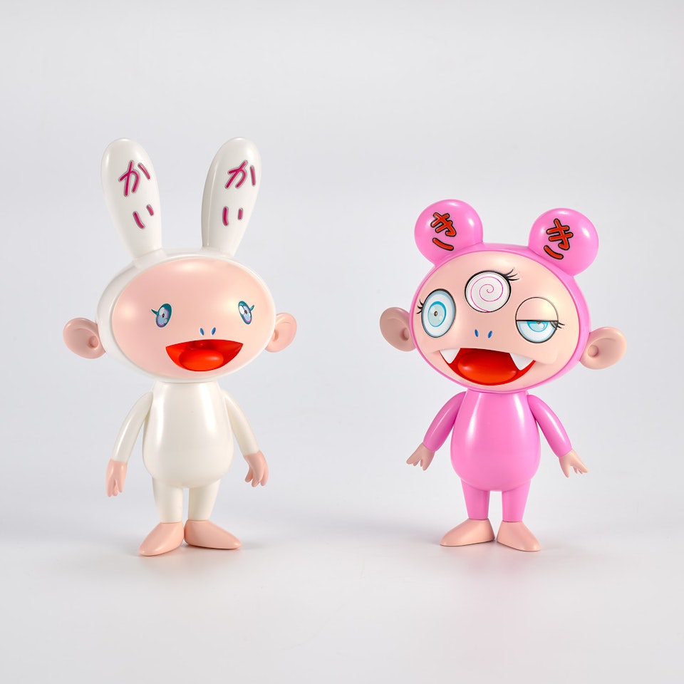 Kaikai-chan; and Kiki-chan, from Kaikai & Kiki by Takashi Murakami