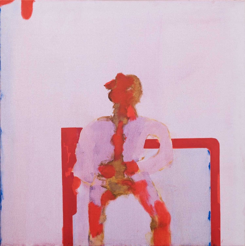 Men with Structures I by Robert Hodgins