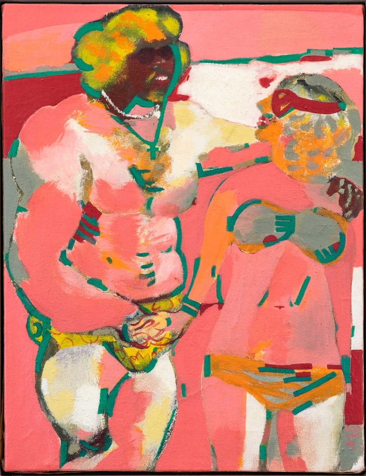 Paris and Helen by Robert Hodgins