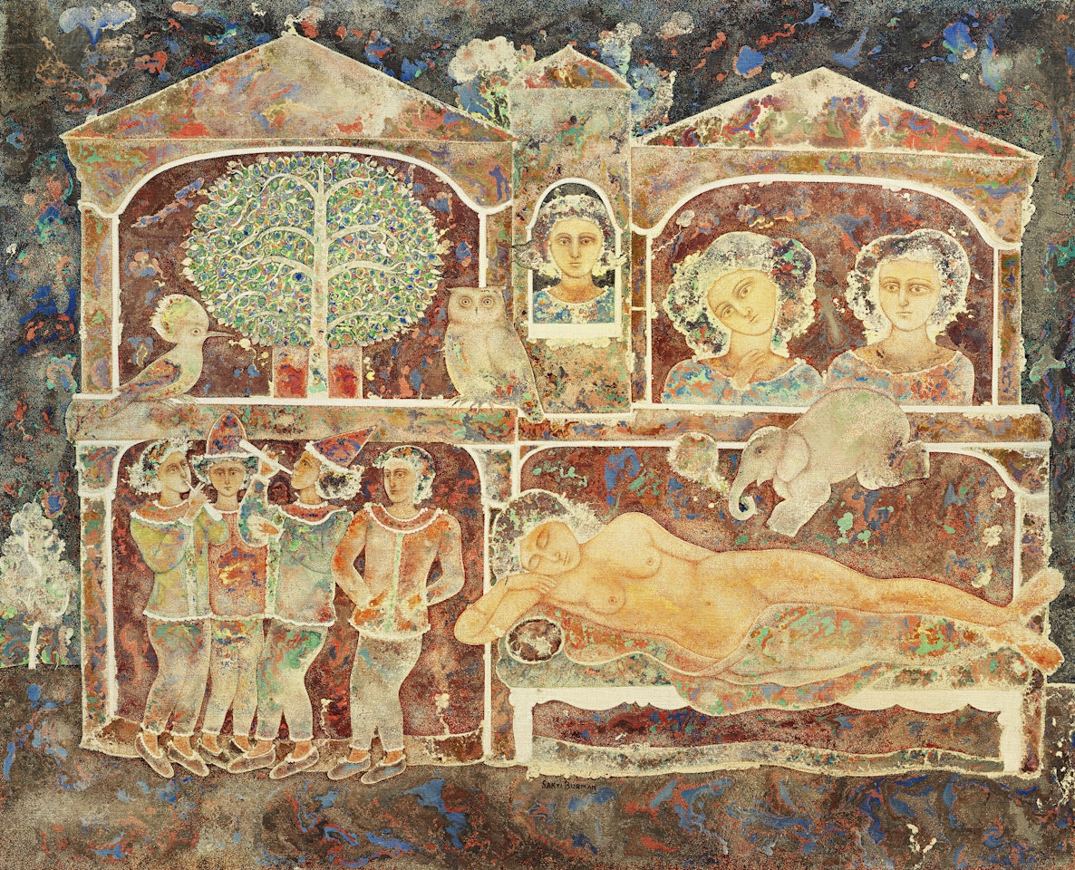 Rêve de Maya (Maya's Dream) by Sakti Burman