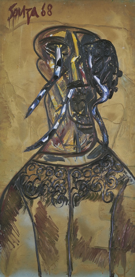 St. Stephen (Homage to Stephen Spender) by Francis Newton Souza
