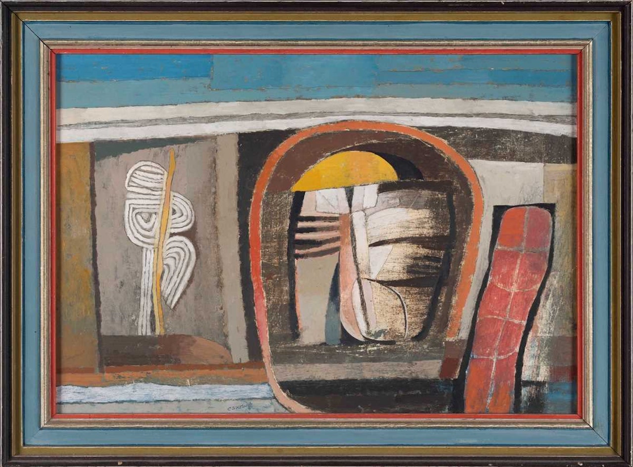 Abstract landscape by Cecil Skotnes