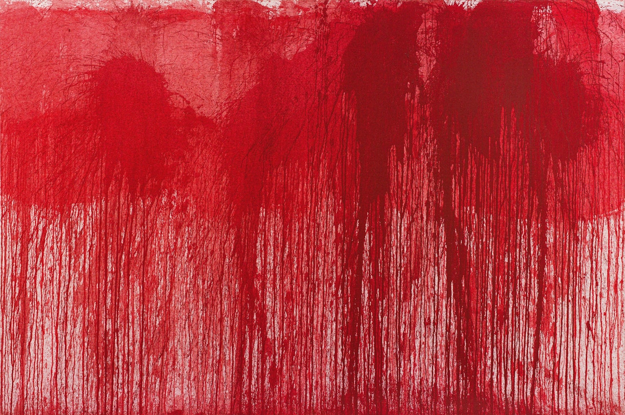 Untitled (Bulk Picture) by Hermann Nitsch