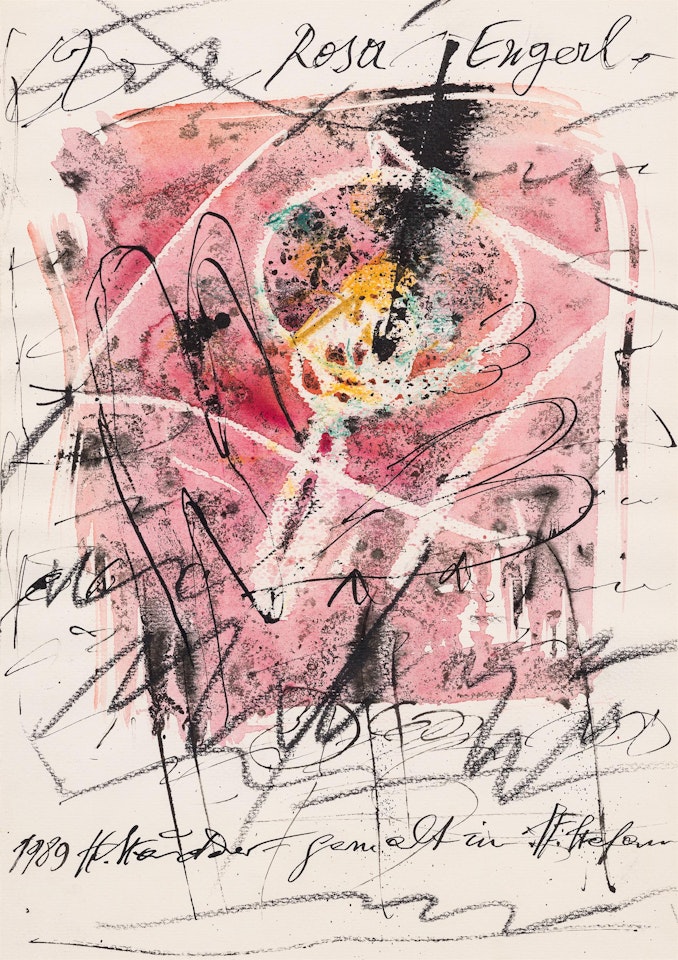 "Rosa Engerl" by Hans Staudacher