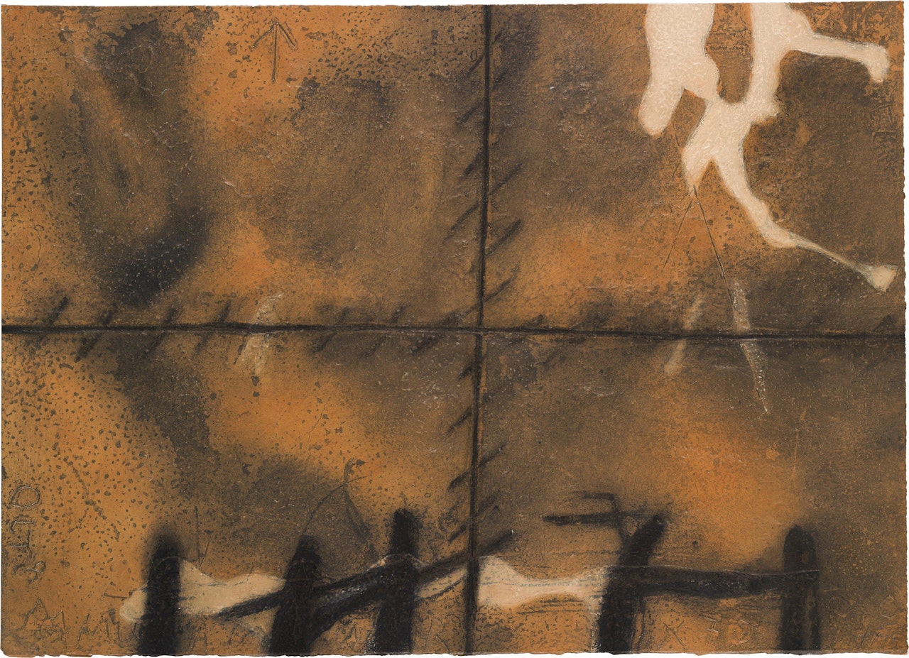 "Matière" by Antoni Tapies