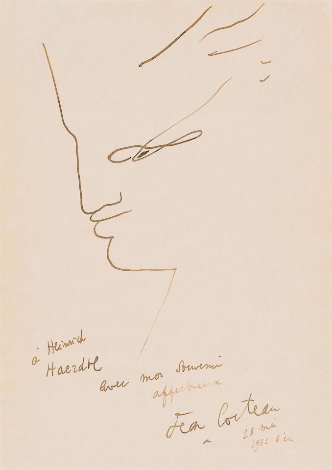Profil by Jean Cocteau