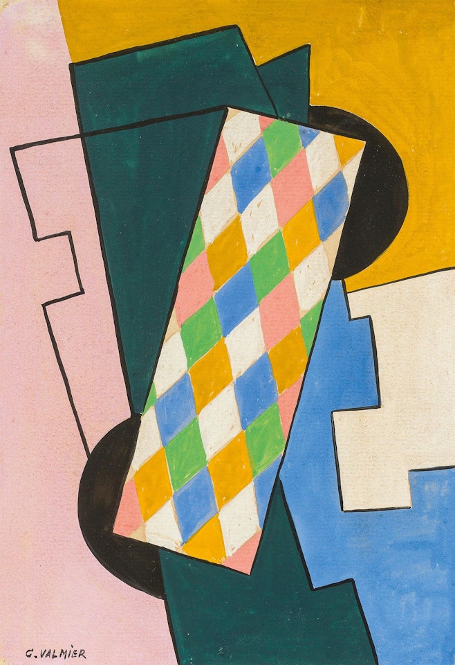 Composition géométrique by Georges Valmier