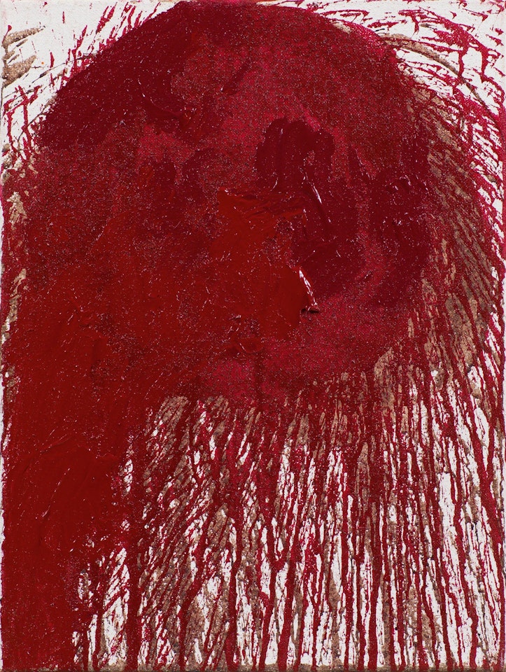 "Schüttbild" by Hermann Nitsch
