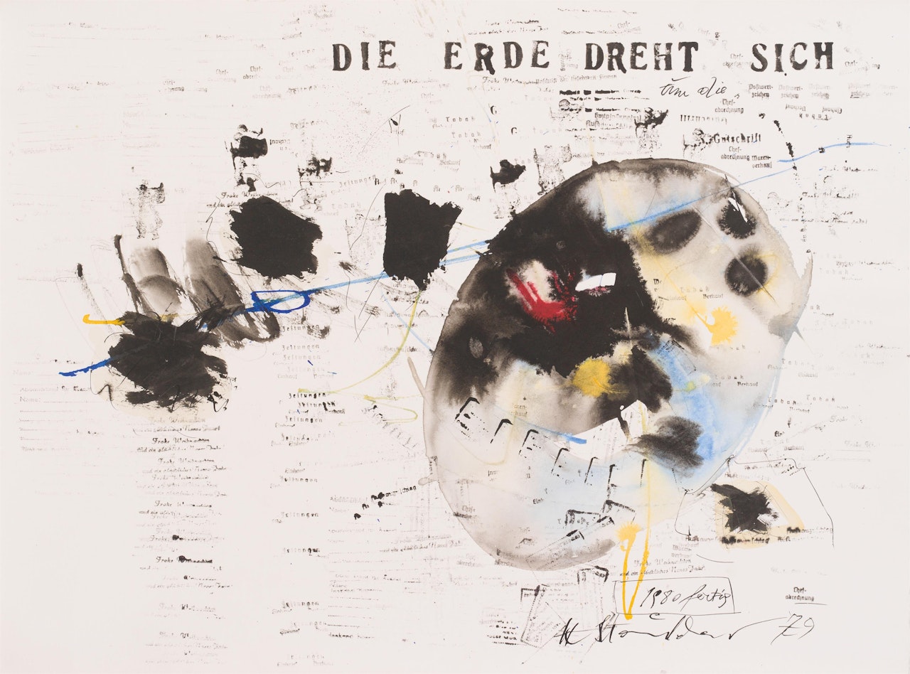 "Die Erde dreht sich" by Hans Staudacher
