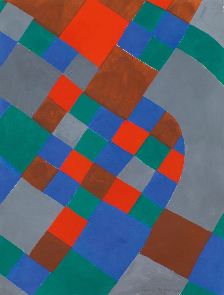 Rhythme Coloré by Sonia Delaunay