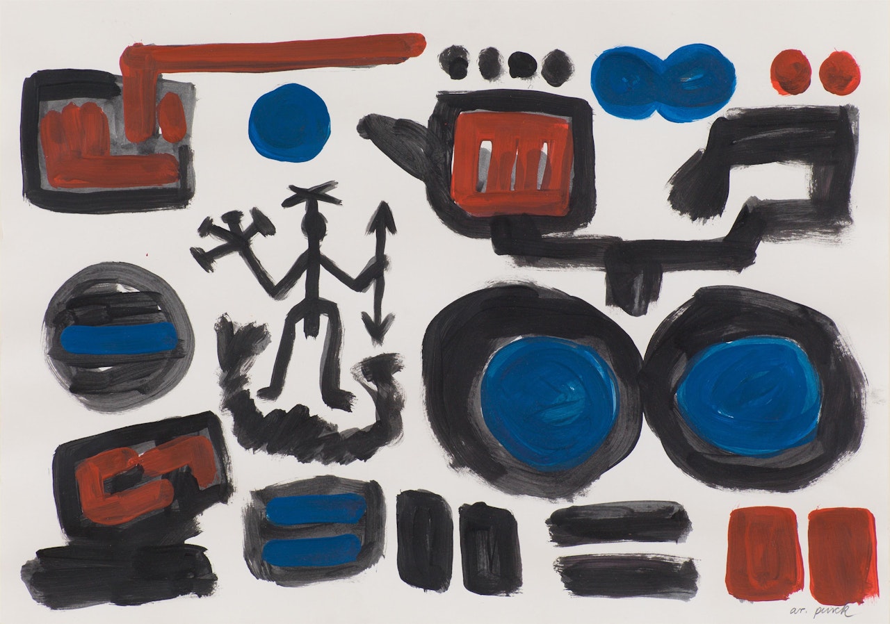 Untitled by A.R. Penck