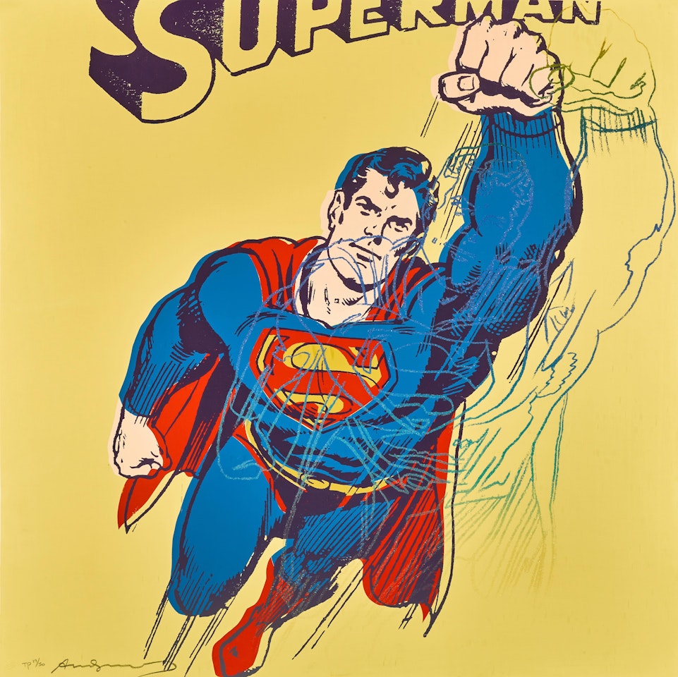 Superman, from Myths by Andy Warhol