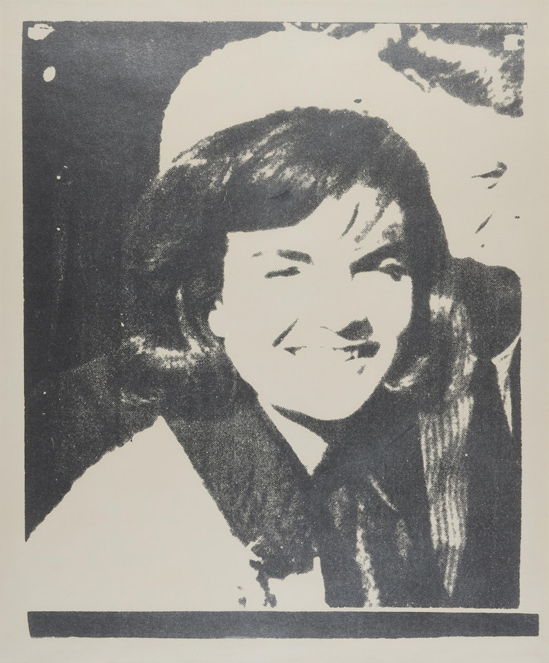 Jacqueline Kennedy I (Jackie I), from 11 Pop Artists I by Andy Warhol