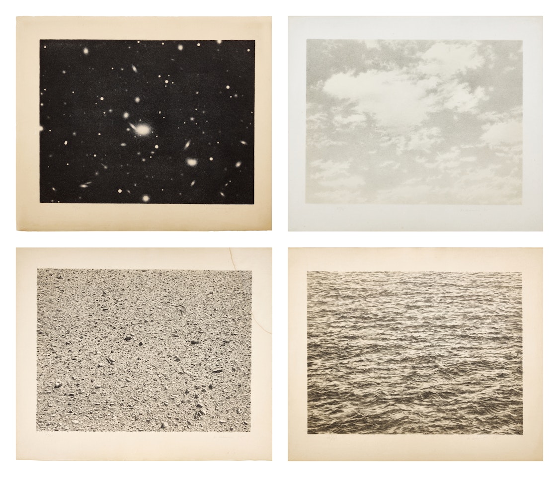 Untitled Portfolio by Vija Celmins