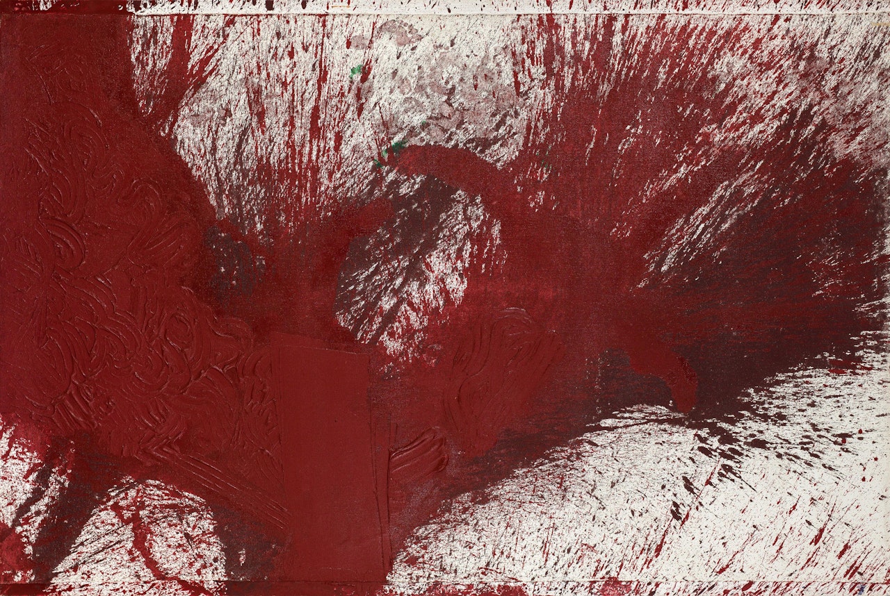 Schüttbild by Hermann Nitsch