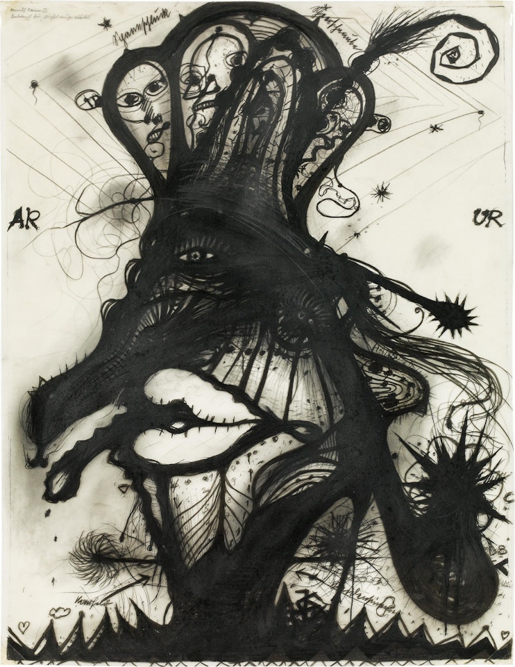 Manischmädel by Arnulf Rainer